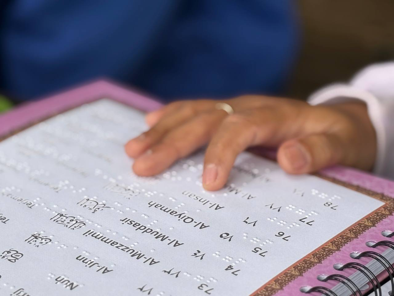 Braille Qur’an For The Blind
