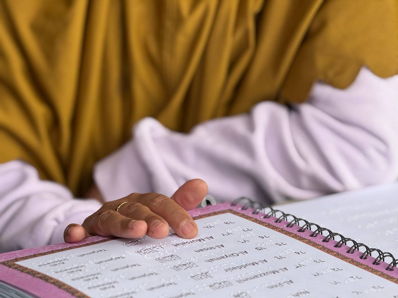 Braille Qur’an For The Blind